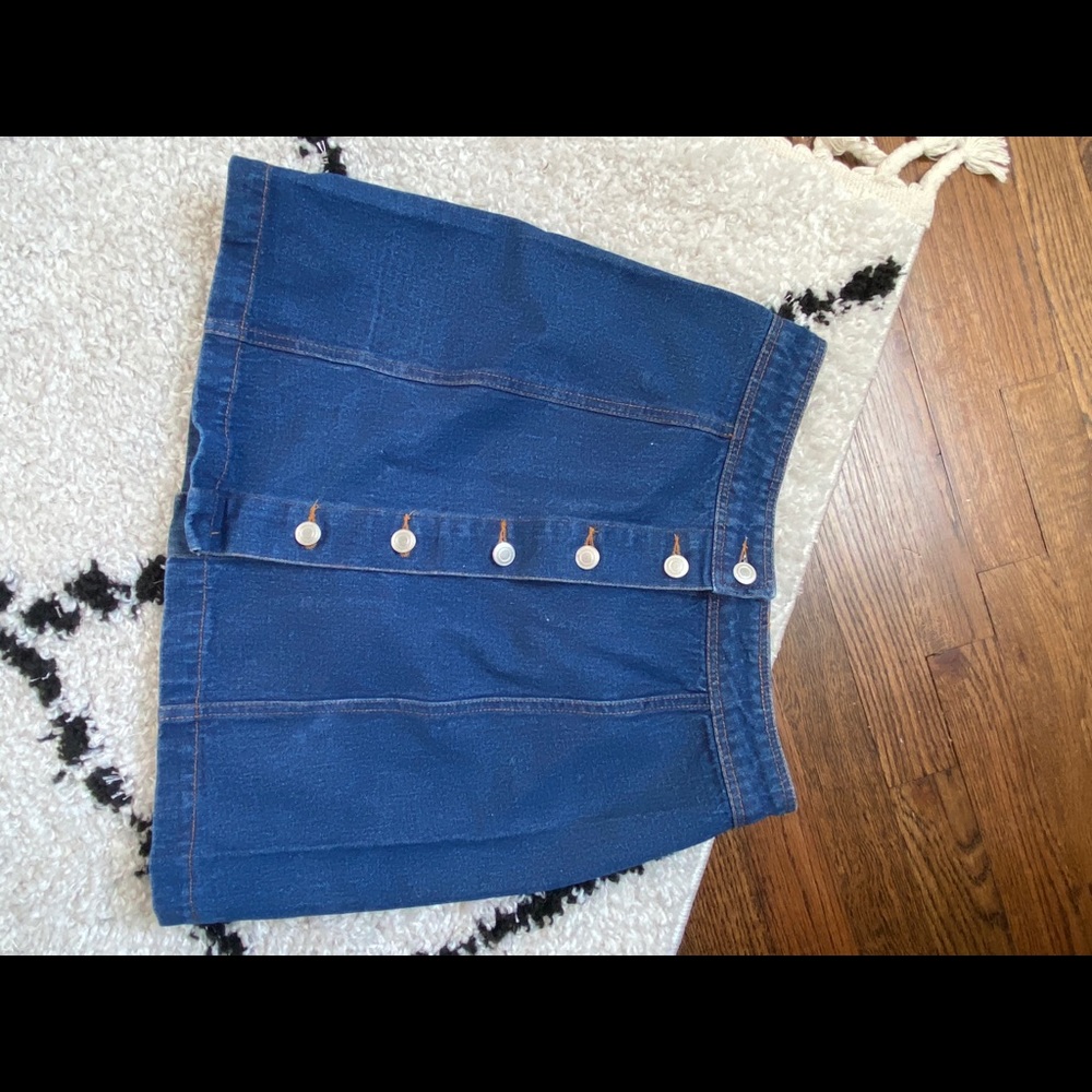 Jean skirt
